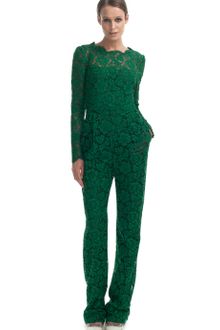 Valentino  Emerald Jumpsuit - Lyst