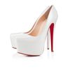 Christian Louboutin Daffodile in White - Lyst