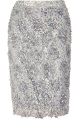 J.Crew Sequined Lace Skirt