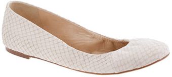J.Crew Cece Snakeskin Ballet Flats - Lyst