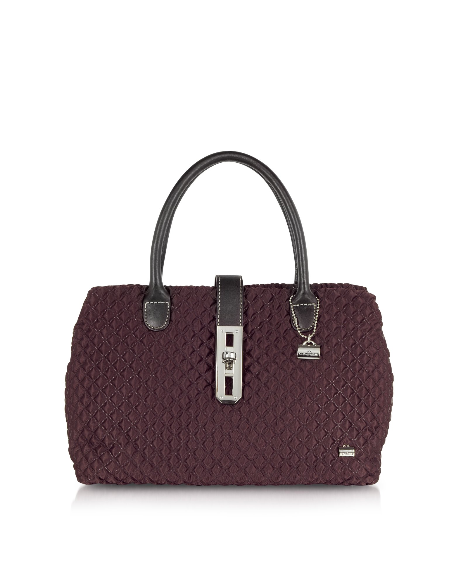 la-bagagerie-small-quilted-tote-bag-in-purple-lyst