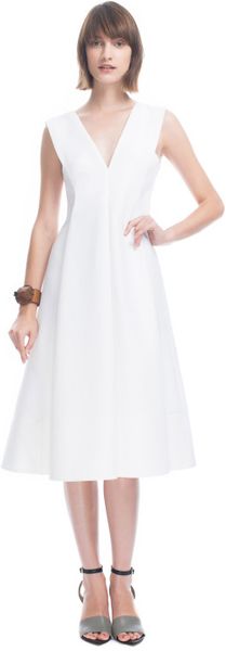 Marni  Lily White Cocktail Dress in White (lily white) - Lyst