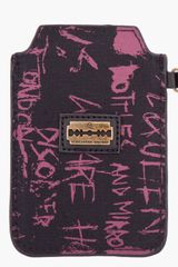 McQ by Alexander McQueen Quilted Razor Blade Iphone Case