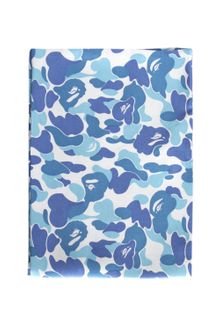 Mr. Bathing Ape Camo Print Scarf Blue - Lyst