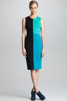 Narciso Rodriguez Colorblock Knit Sheath D - Lyst