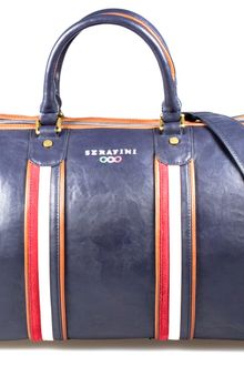 Serafini Tennis Bag Blue - Lyst