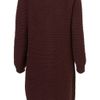 Topshop Knitted Midi Cardigan in Red (burgundy) - Lyst