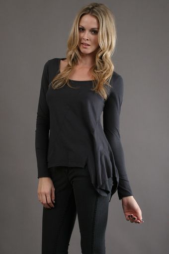 Tysa Ls Tee in Zinc 30 Off - Lyst