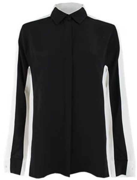 3.1 Phillip Lim 31 Phillip Lim Blouse in Black (blk/wht) - Lyst