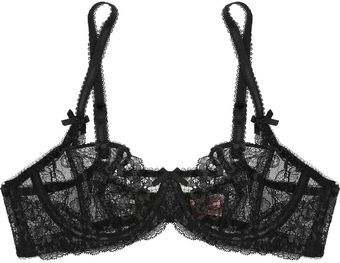 Agent Provocateur Iyla Underwired Lace and Mesh Bra - Lyst