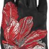Alexander Mcqueen Cutaway Embroidered Leather Gloves in Black - Lyst