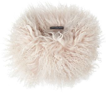 Alexander McQueen Shearling Collar - Lyst