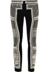 Balmain Embellished Velvet Pants