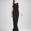 Bcbgmaxazria Kiara Sleeveless Jumpsuit in Black - Lyst