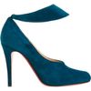 Christian Louboutin Suede Miss Zorra in Blue (peacock) - Lyst