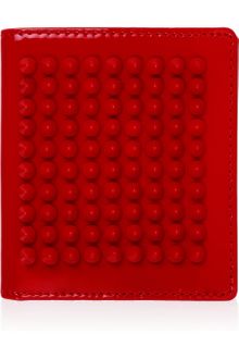 Christian Louboutin Spiked Patentleather Wallet - Lyst