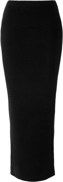 Donna Karan New York Convertible Stretch Cashmereblend Maxi Skirt - Lyst