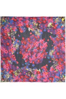 Erdem Leopard Kasmin Printed Modal and Cashmere Blend Scarf - Lyst