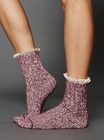 Free People Heathered Highland Boot Sock - Lyst