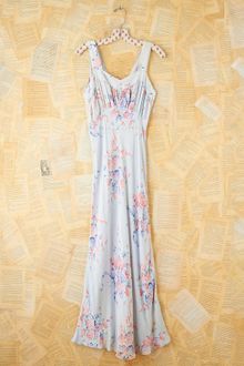 Free People Vintage Floral Printed Maxi Slip Dress - Lyst