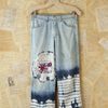 Free People Vintage Acid Wash Jeans with Tie Dye in Blue (denim) - Lyst