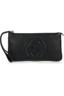 Gucci Texturedleather Wallet - Lyst