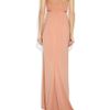 Hervé Léger Cutout Bandage Gown in Pink (blush) - Lyst