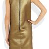 Matthew Williamson Beadembellished Brocade Dress in Multicolor (bronze) - Lyst