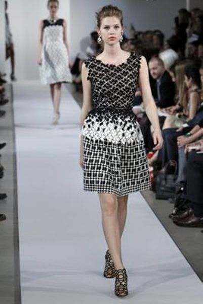 Oscar De La Renta Oscar De La Renta Blouse in Black - Lyst