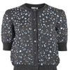 Oscar De La Renta Oscar De La Renta Cardigan in Silver - Lyst
