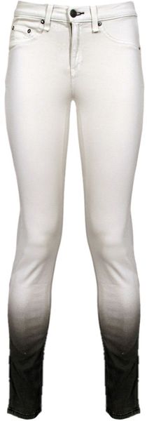 Rag & Bone Ombre Legging in Black (bone) - Lyst