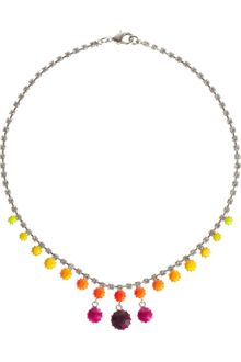 Tom Binns Pinata Painted Swarovski Crystal Necklace - Lyst