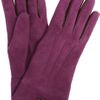 Yves Saint Laurent Chyc Cashmerelined Suede Gloves in Purple - Lyst