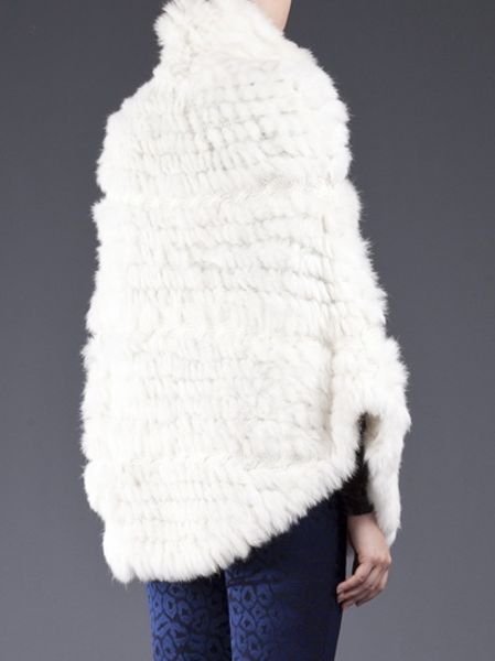 fuzzy poncho