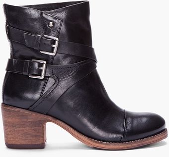 Belle By Sigerson Morrison Black Ashlin Ankle Boots - Lyst
