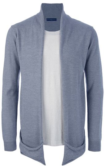 Daniele Fiesoli Slim Open Cardigan - Lyst