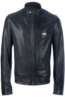 Dolce & Gabbana Blouson Lamb Skin Jacket - Lyst