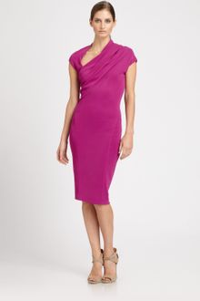 Donna Karan New York Jersey Dress - Lyst