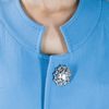 Dsquared2 Jeweled Button Cropped Jacket in Blue - Lyst