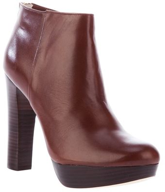 Michael by Michael Kors Almond Toe Ankle Boot - Lyst