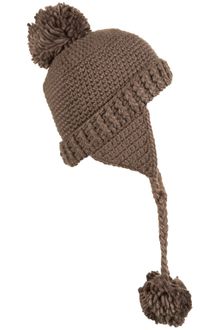 Topshop Knitted Pom Trapper Hat - Lyst