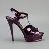Yves Saint Laurent Tribute Sandal in Purple - Lyst