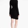 Alexander Wang Rib Knit Dress in Black - Lyst