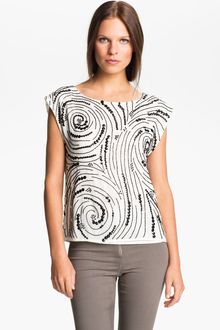 Alice + Olivia Ilissa Beaded Top - Lyst
