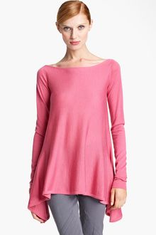 Donna Karan New York Collection Long Sleeve Trapeze Top - Lyst