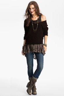 Free People Bumblebee Stripe Sweater - Lyst
