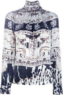 Mary Katrantzou Flake Blouse - Lyst