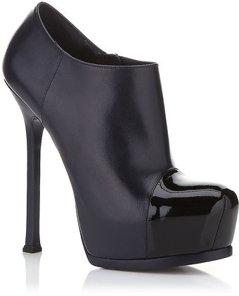 Yves Saint Laurent Tribtoo Ankle Boot - Lyst