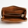 Tory Burch Amanda Continental Wallet in Brown (end of color list driftwood) - Lyst
