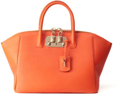 Vbh Lux Papaya Brera 32 Tote in Orange (lux papaya) - Lyst
